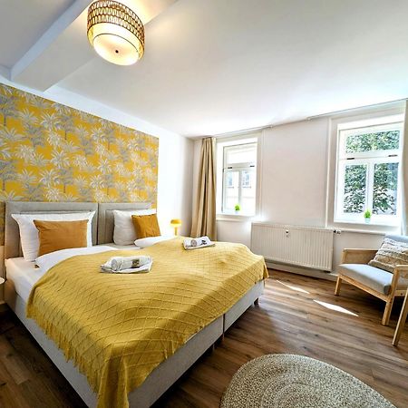 Bohnapartments - Design Suiten Am Markt - Vollausstattung - Wlan - Zentrum Ilmenau Eksteriør bilde